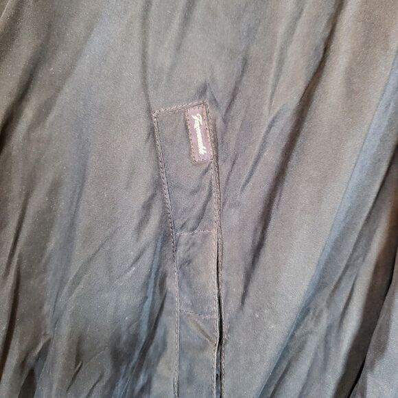 Faconnable Men's Bomber Jacket Size LT Navy - Picture 5 of 16